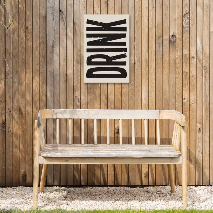 Buiten canvas - Vintage - Zwart - Decoratie - Japandi — 3