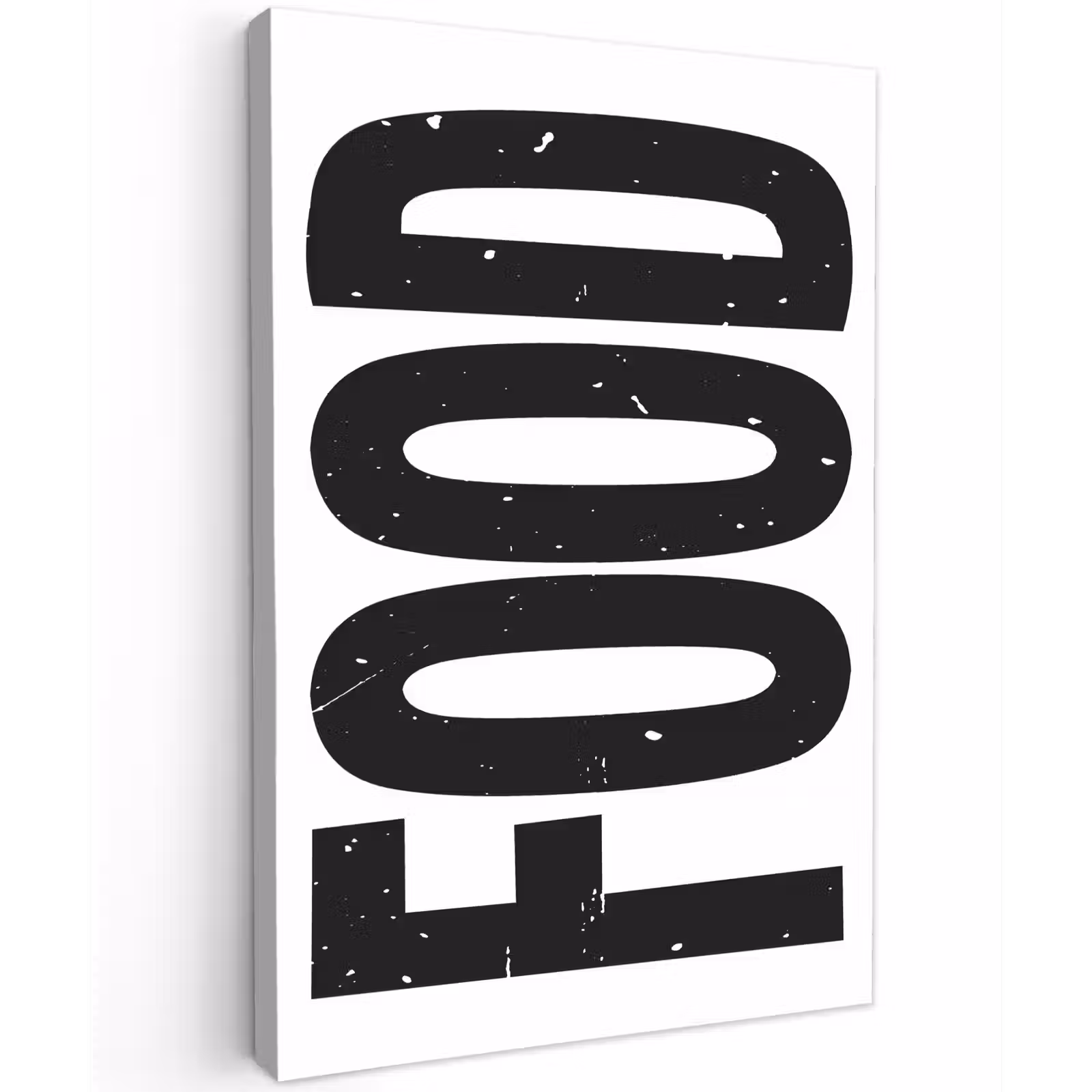 Buiten canvas - Food - Zwart - Wit - Decoratie — 1