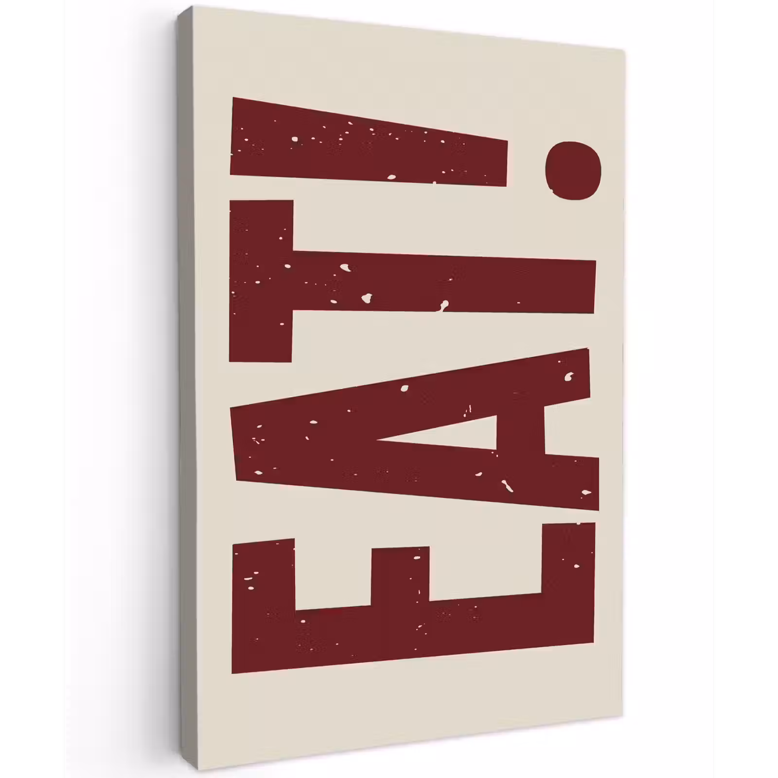 Buiten canvas - Red - Eten - Vintage - Decoratie — 1