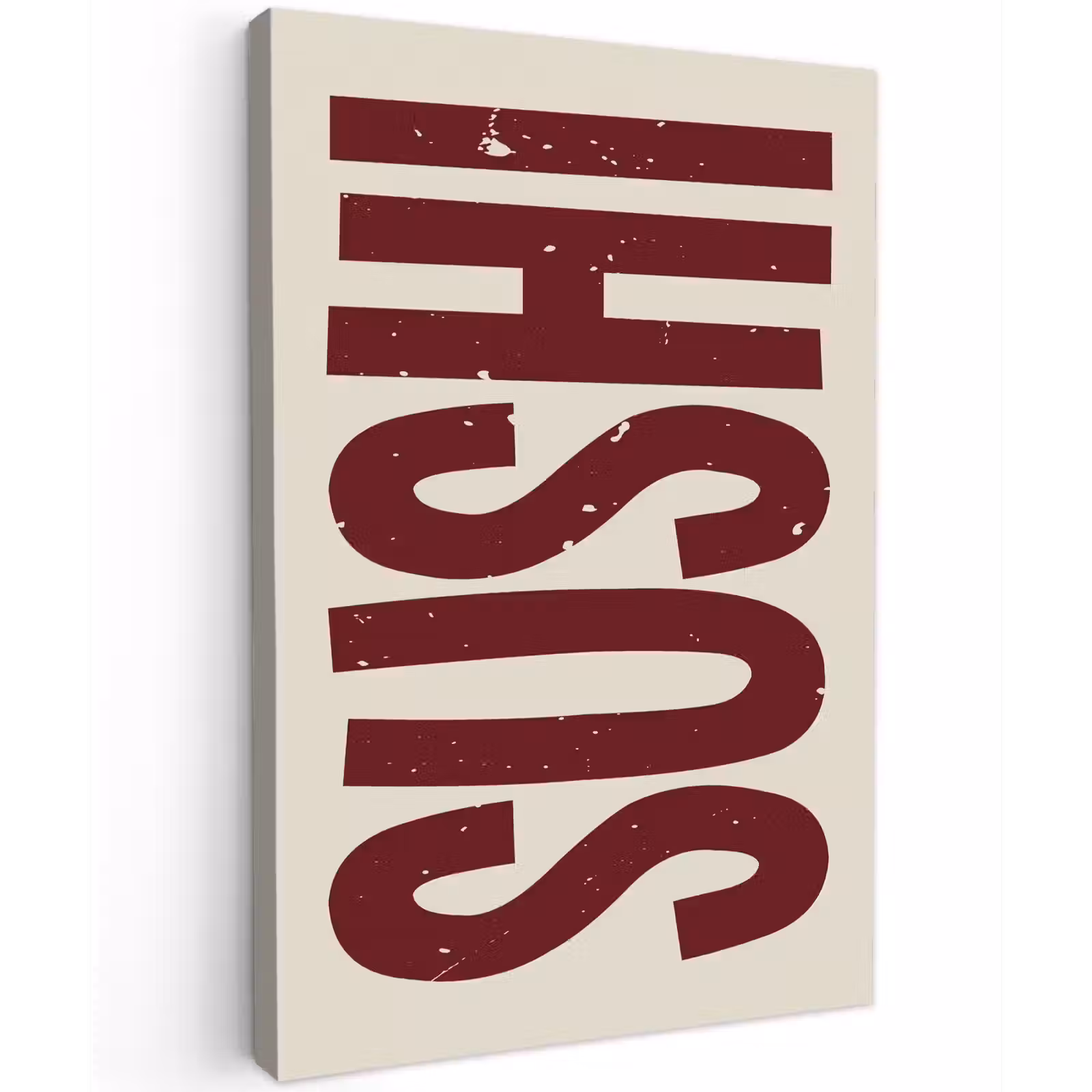Buiten canvas - Sushi - Rood - Japandi - Decoratie — 1