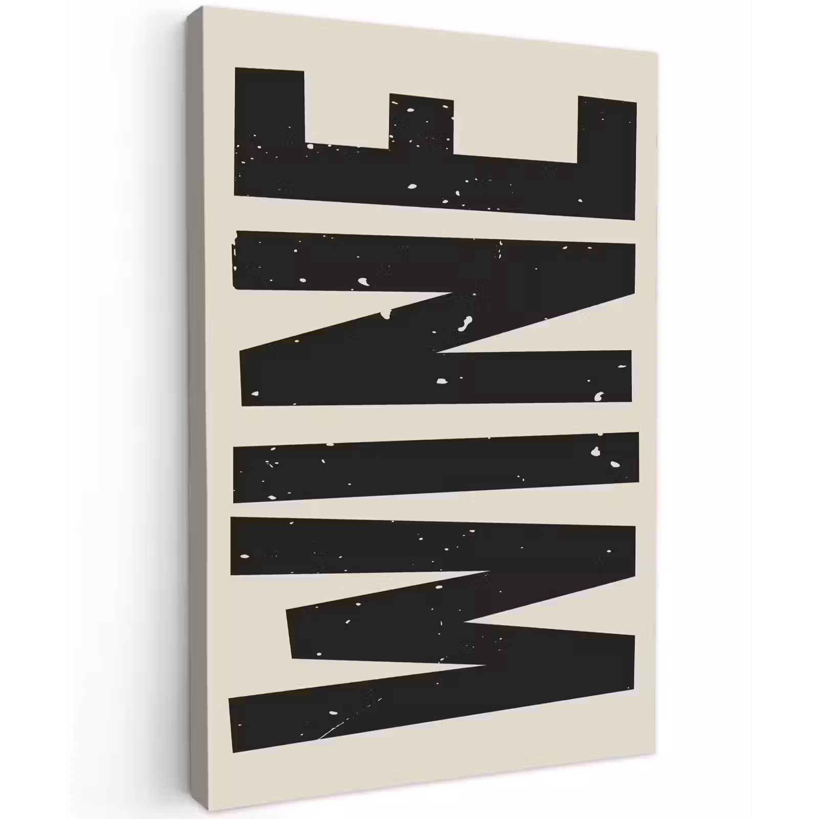 Buiten canvas - Zwart - Wijn - Decoratie - Vintage — 1