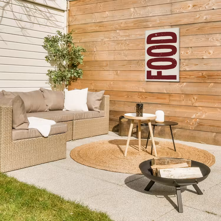 Buiten canvas - Eten - Japandi - Rood - Decoratie — 5