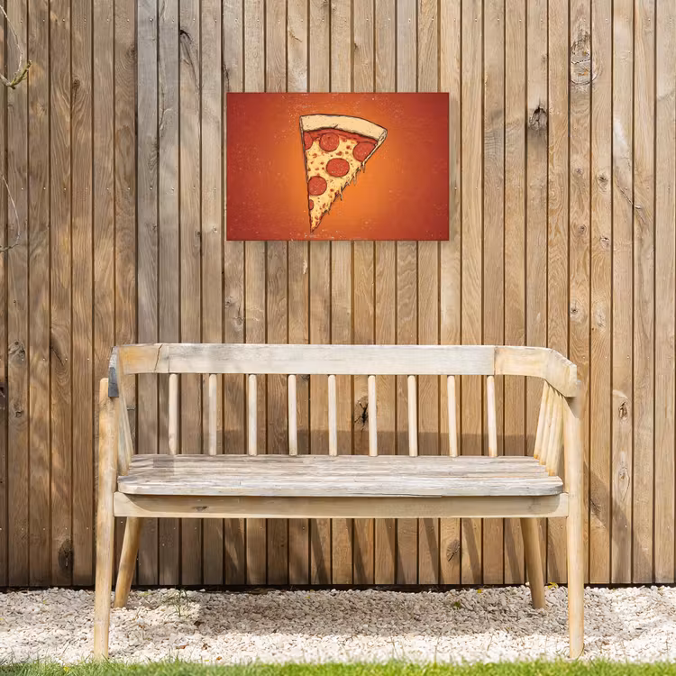 Buiten canvas - Pizza - Kaas - Rood - Pepperoni — 3
