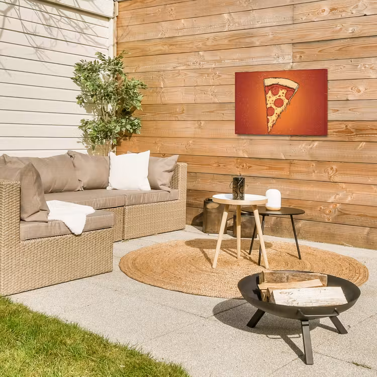 Buiten canvas - Pizza - Kaas - Rood - Pepperoni — 5