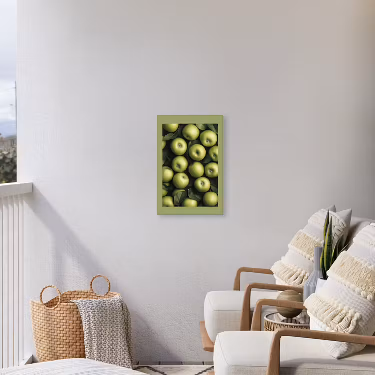 Buiten canvas - Appels - Groen - bladeren — 4