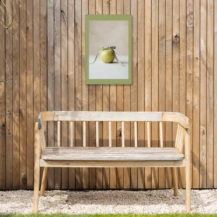 Buiten canvas - Groen - Appel - Strikje — 3