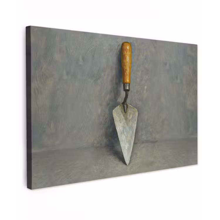 Buiten canvas - Troffel - Verf - Gereedschap — 1