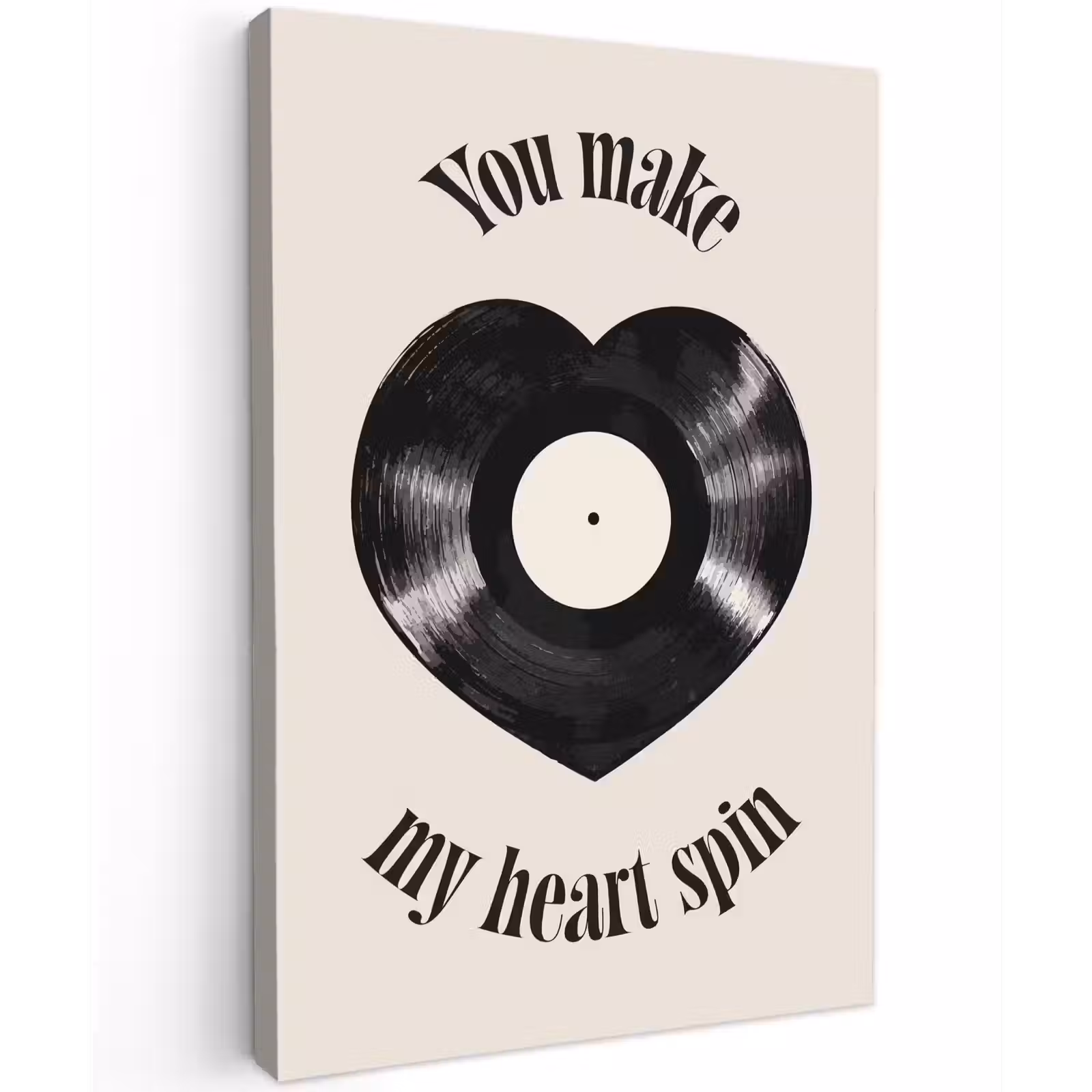 Buiten canvas - Love - Muziek - Quote — 1