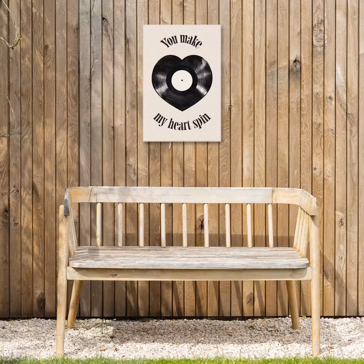 Buiten canvas - Love - Muziek - Quote — 3