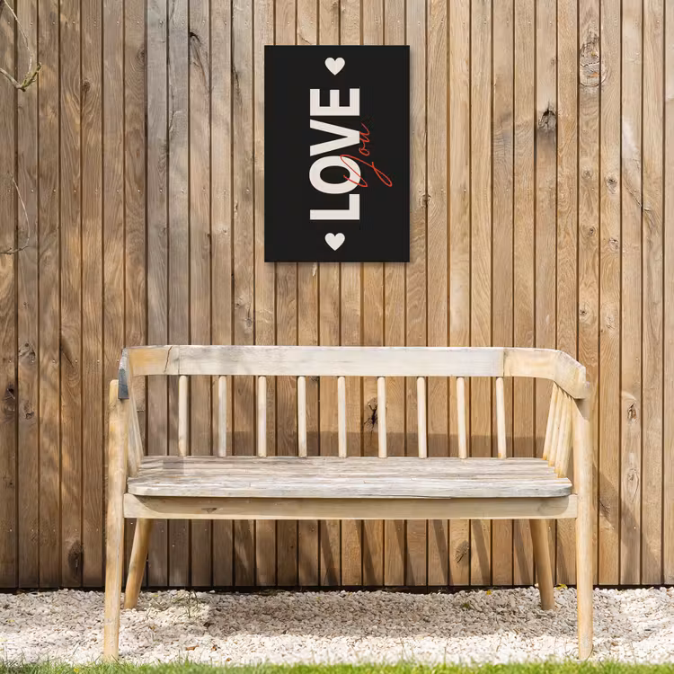 Buiten canvas - Love - Rood - Valentijn — 3