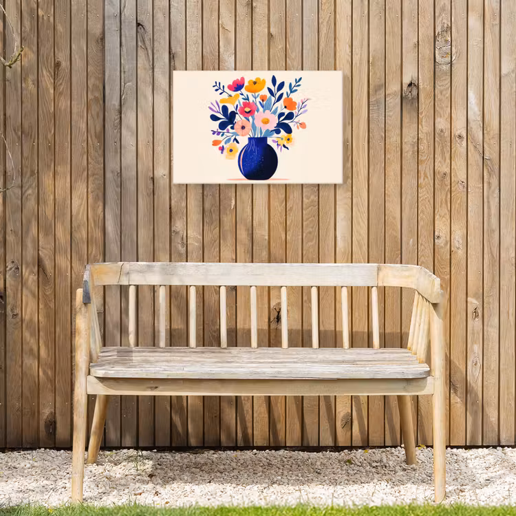 Buiten canvas - Vaas - Bloemen - Boeket — 3