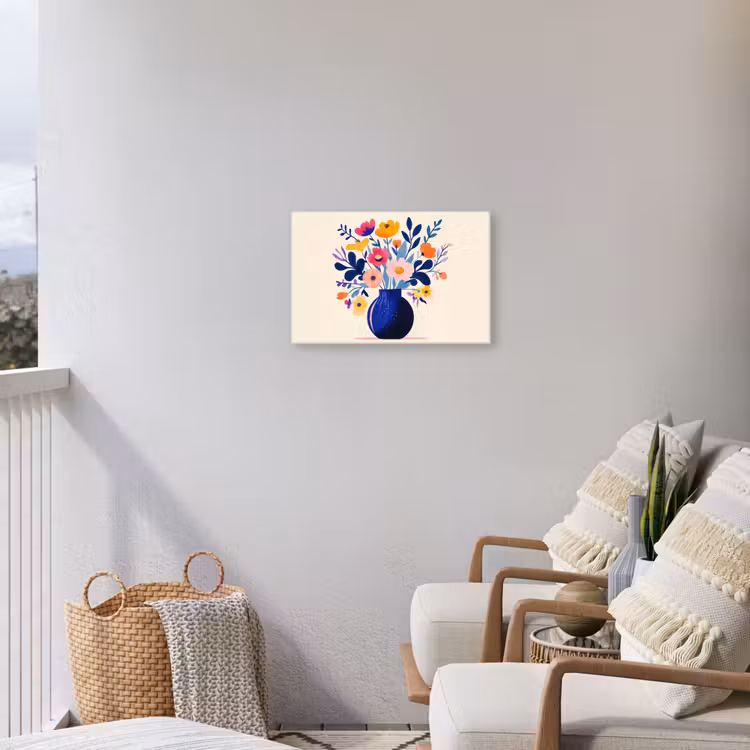 Buiten canvas - Vaas - Bloemen - Boeket — 4