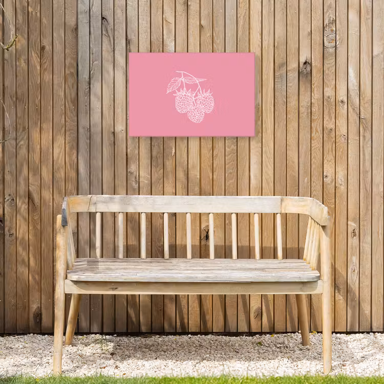 Buiten canvas - Frambozen - Steel - Getekend - Roze — 3
