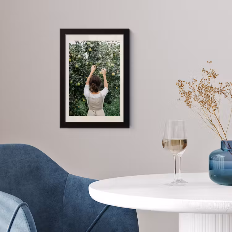 Poster met lijst - Boom - Appels - Plukken - Natuur — 4