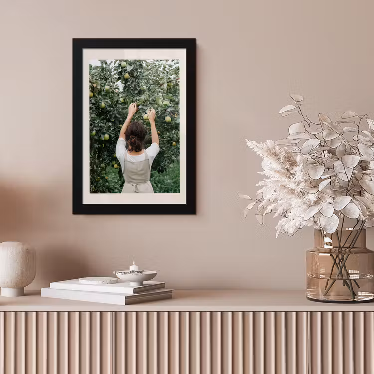 Poster met lijst - Boom - Appels - Plukken - Natuur — 5
