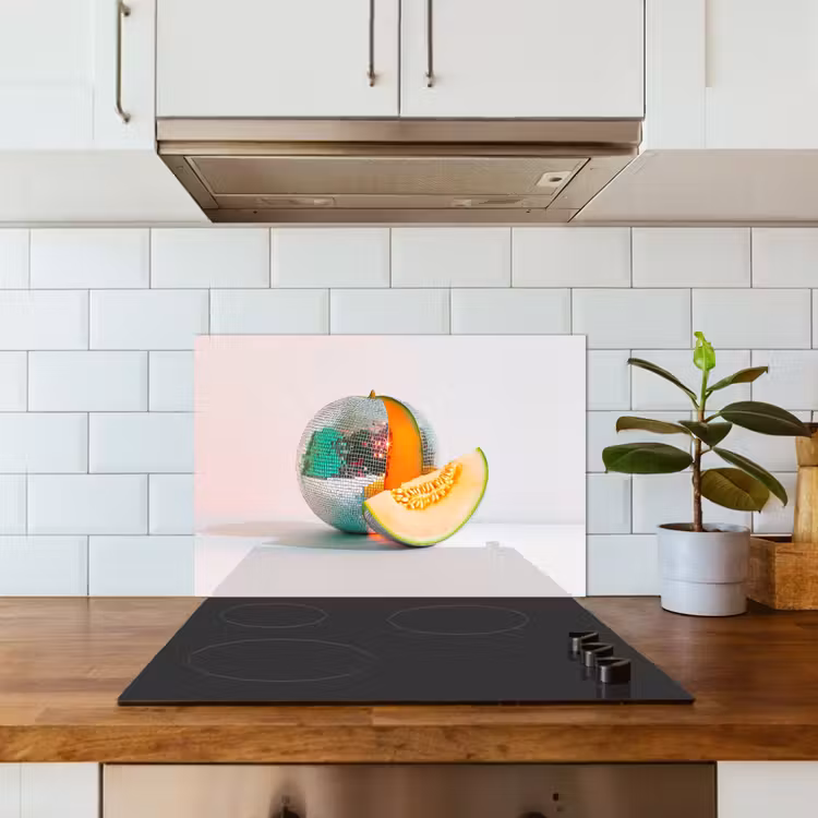 Spatscherm keuken - Disco - Discobal - Meloen - Pastel — 6