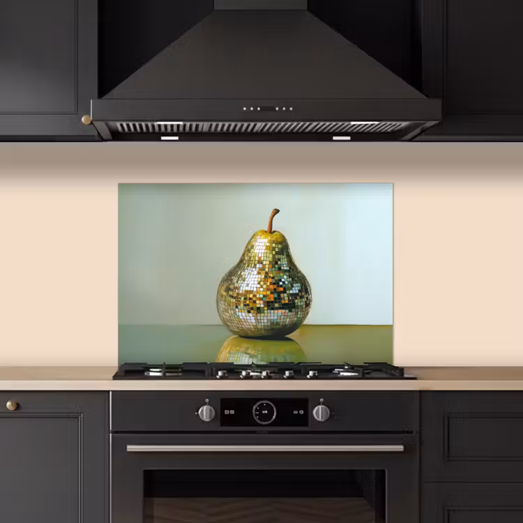 Spatscherm keuken - Fruit - Disco - Art - Glitter — 2