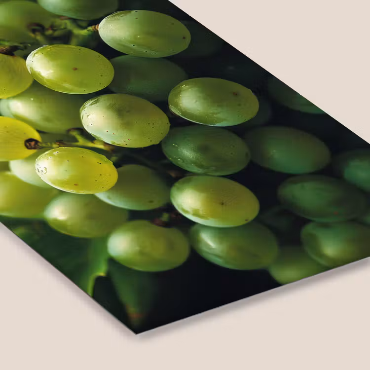 Poster met lijst - Druiven - Tros - Groen — 7