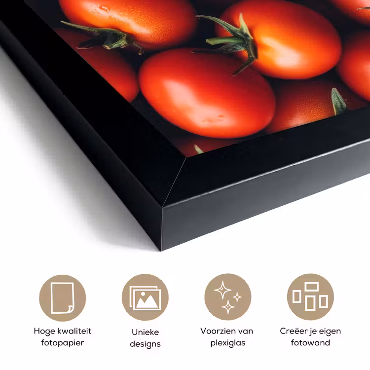 Poster met lijst - Groente - Rood - Tomaten — 6