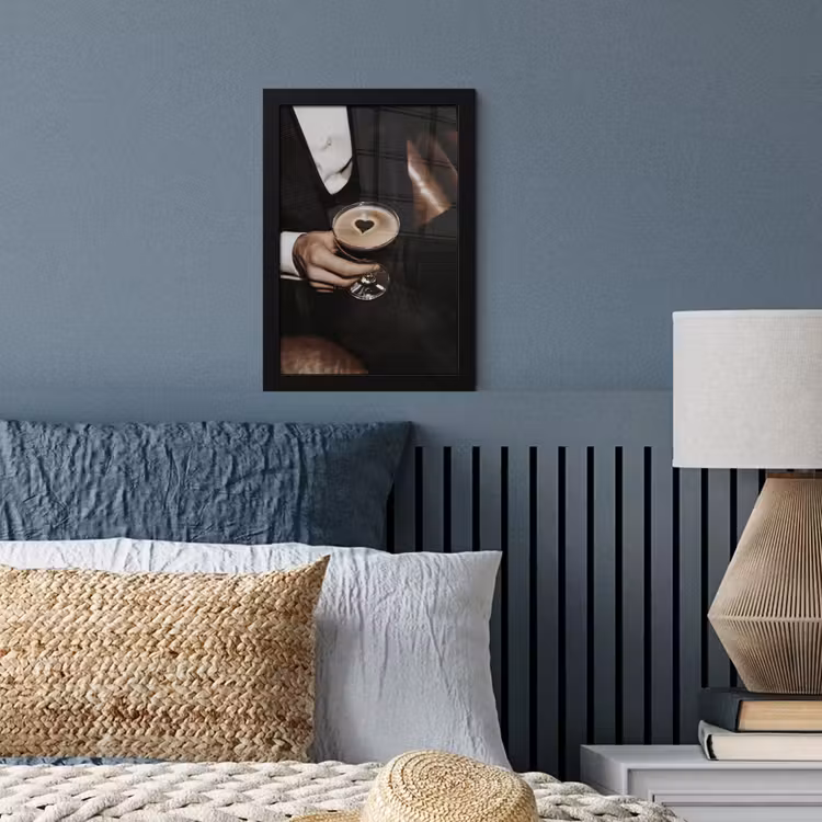 Poster met lijst - Hartje - Cocktail - Espresso Martini - Hand — 3