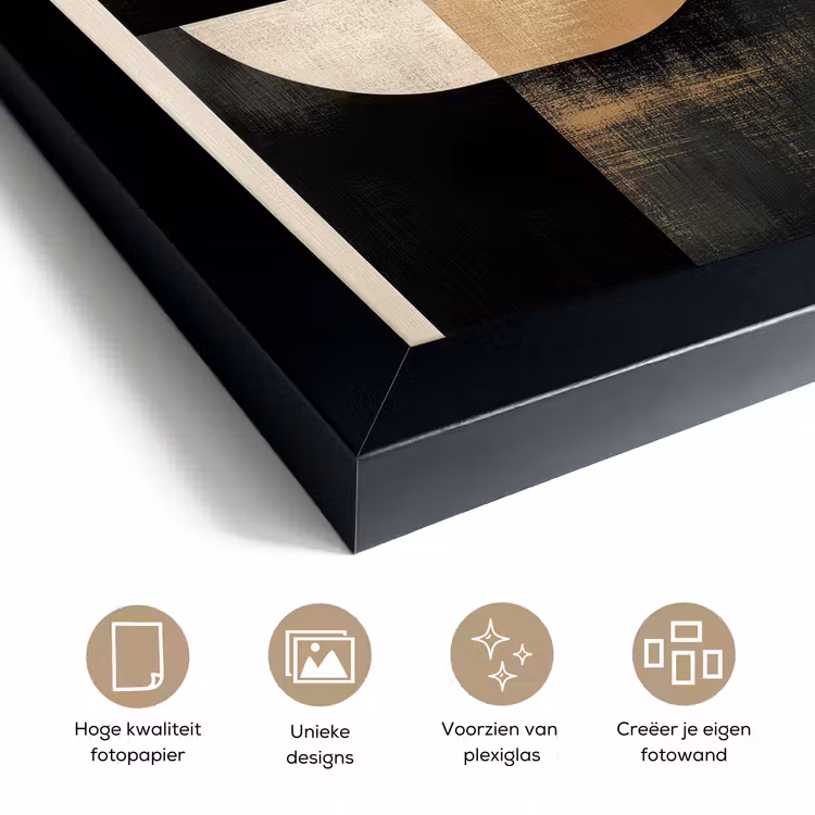 Poster met lijst - Modern - Vormen — 6