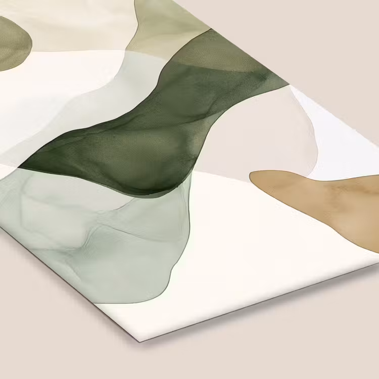 Poster met lijst - Japandi - Abstract - Groen — 7