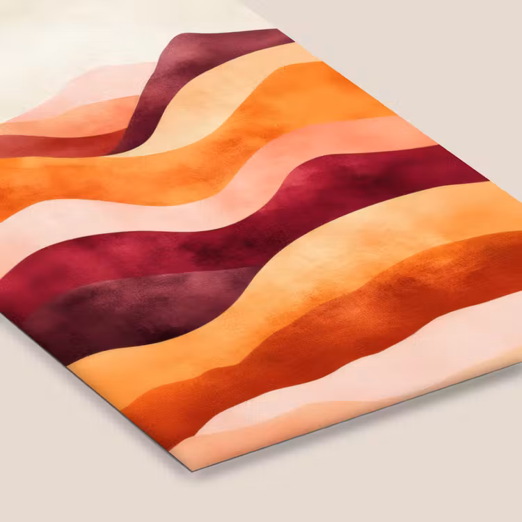 Poster met lijst - Abstract - Landschap - Golven — 7
