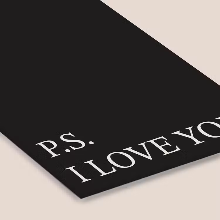 Poster met lijst - Ps I love you — 7