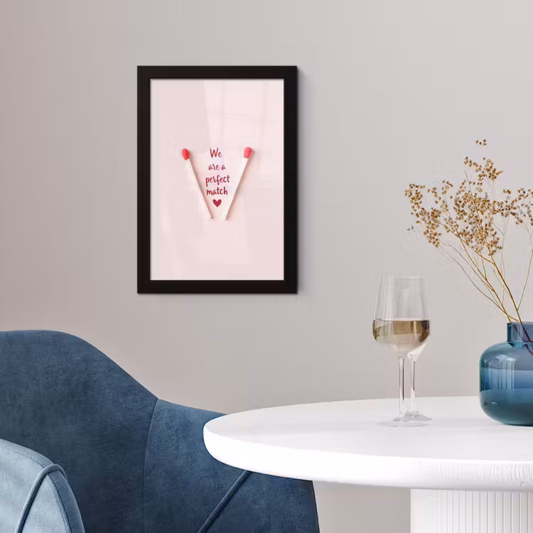 Poster met lijst - Perfect - Minimalistisch - Valentijn — 4