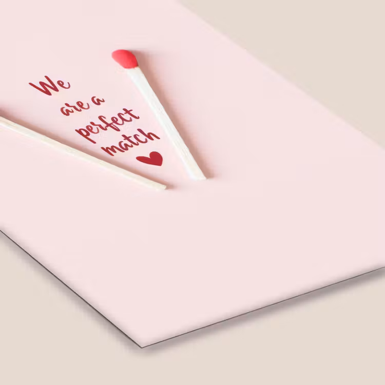 Poster met lijst - Perfect - Minimalistisch - Valentijn — 7