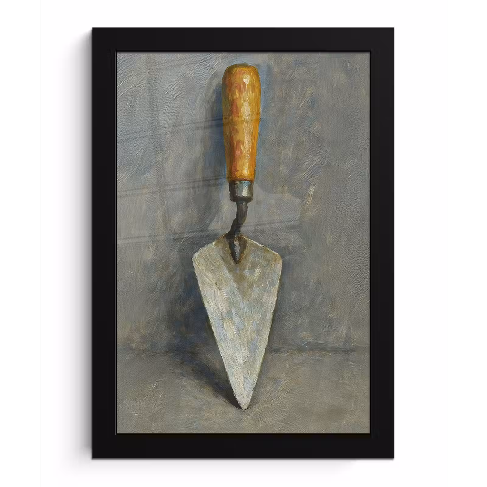 Poster met lijst - Troffel - Verf - Gereedschap — 1