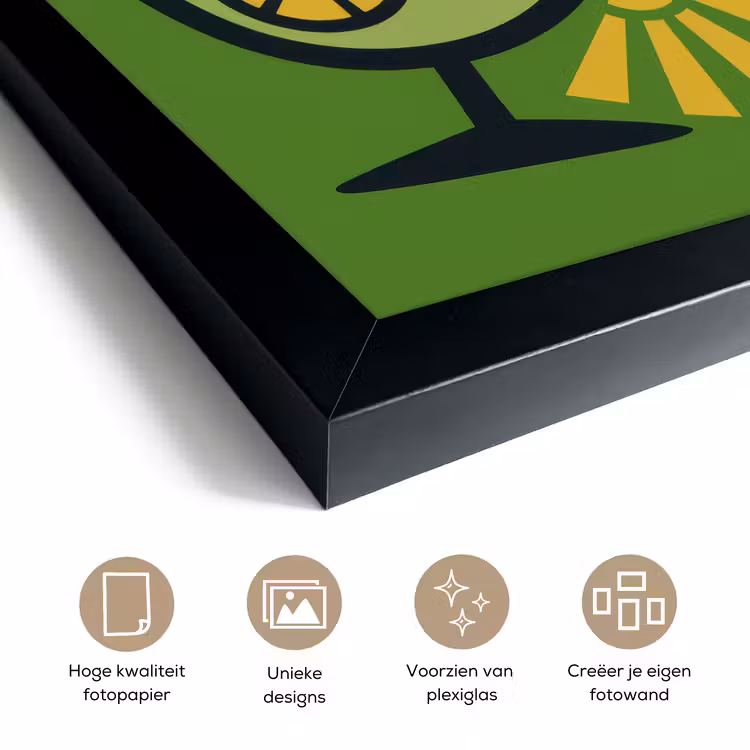 Poster met lijst - Mojito - Cocktail - Citroen - Groen — 6