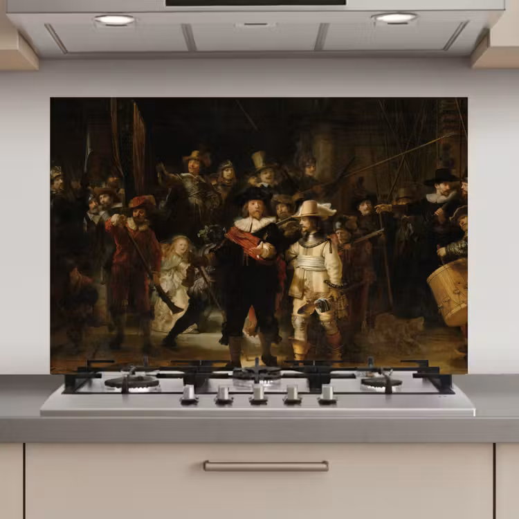 Spatscherm keuken - De Nachtwacht - Kunst - Oude meesters - Rembrandt — 1