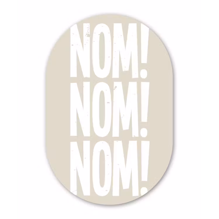 Muurovaal - aluminium - Beige - Vintage - Japandi - Decoratie — 1