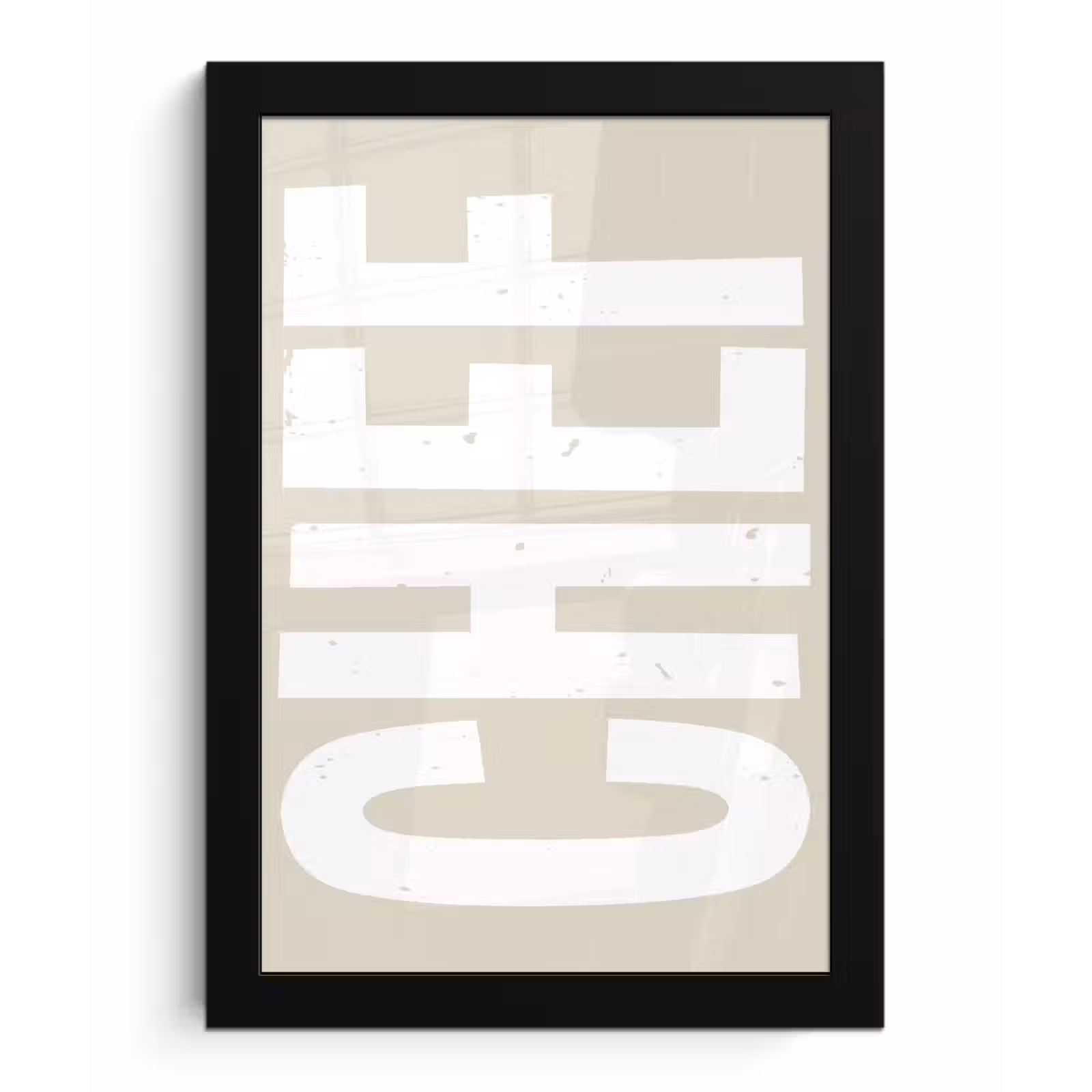 Poster met lijst - Wit - Chef - Decoratie - Japandi — 1