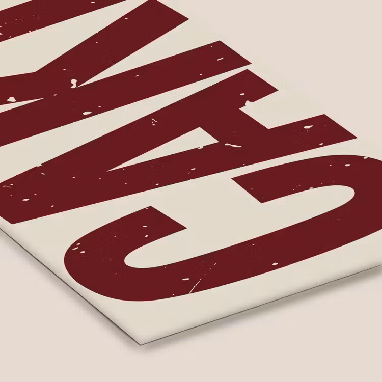 Poster met lijst - Red - Cake - Decoratie - Eten — 7