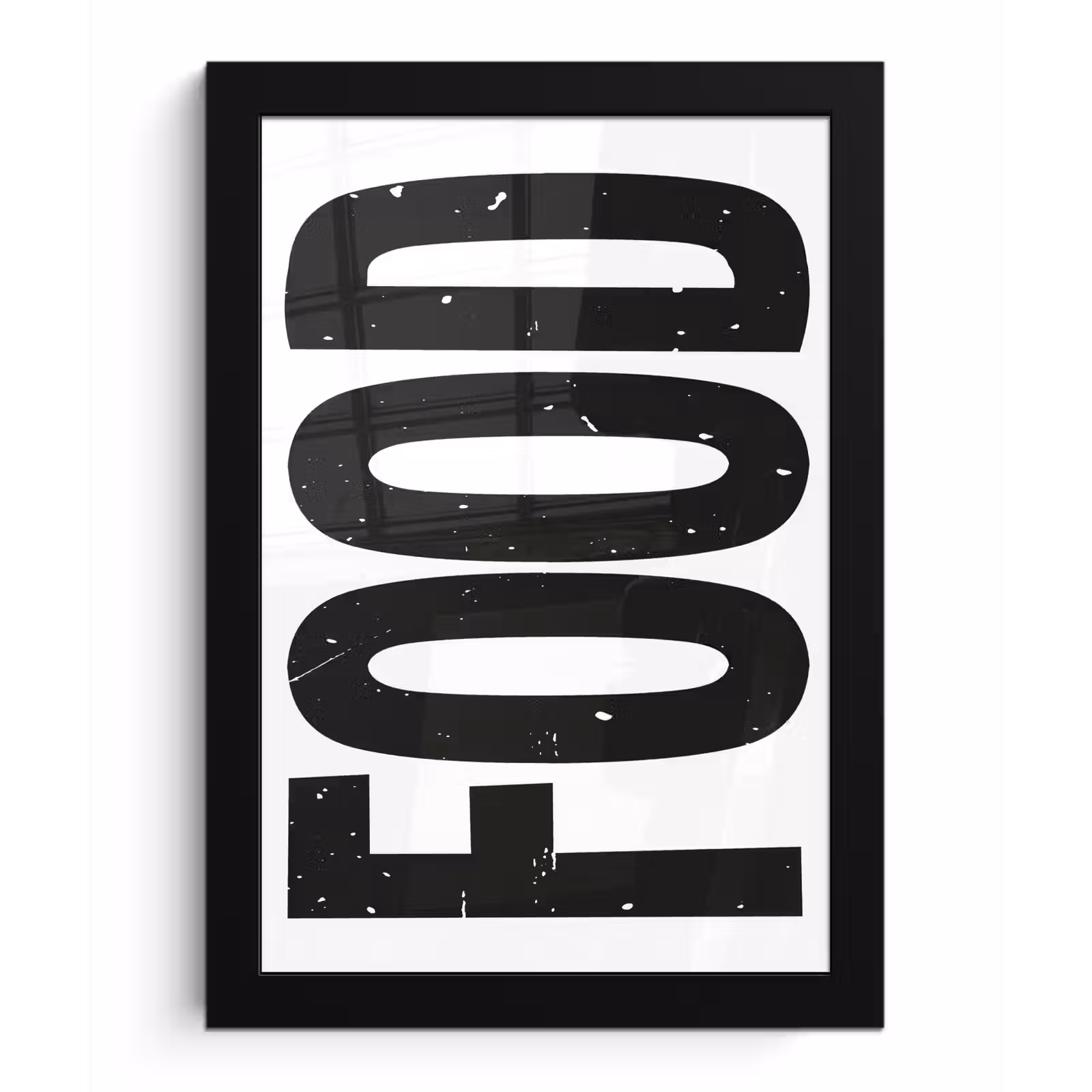 Poster met lijst - Food - Zwart - Wit - Decoratie — 1