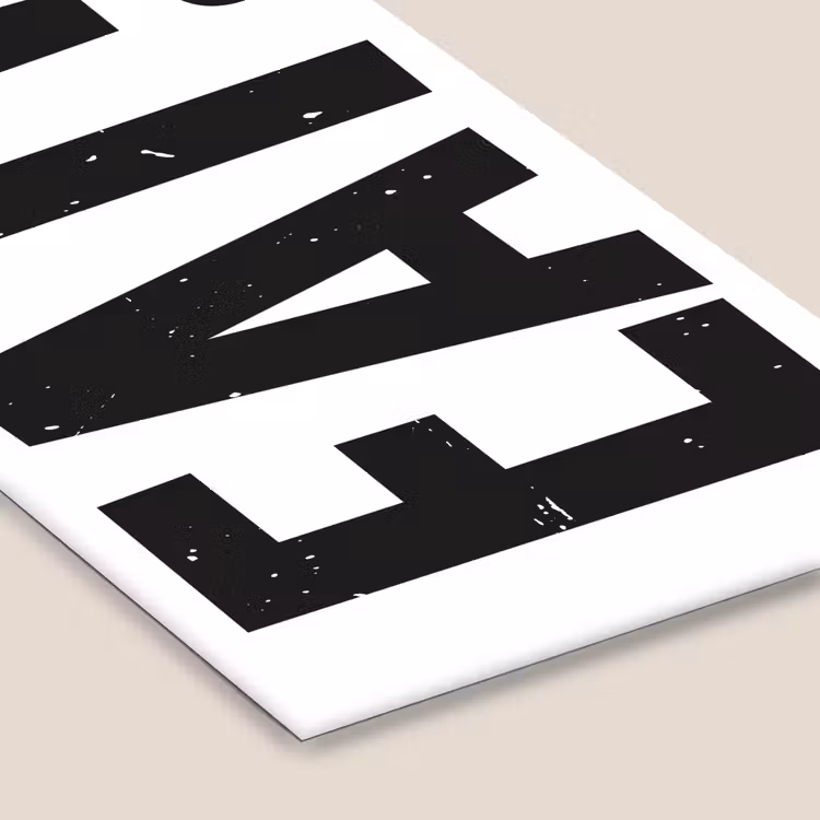 Poster met lijst - Decoratie - Eten - Zwart - Wit — 7