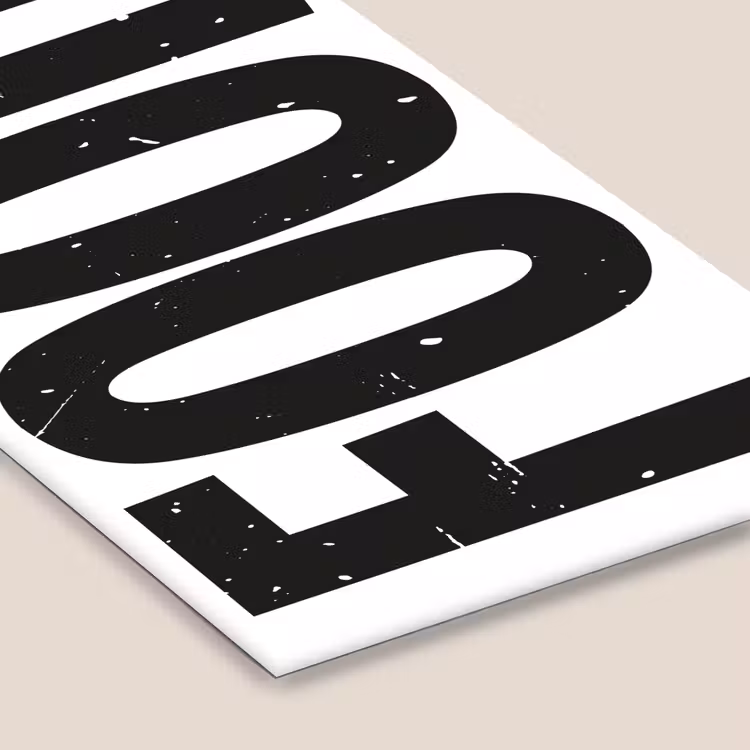 Poster met lijst - Food - Zwart - Wit - Decoratie — 7