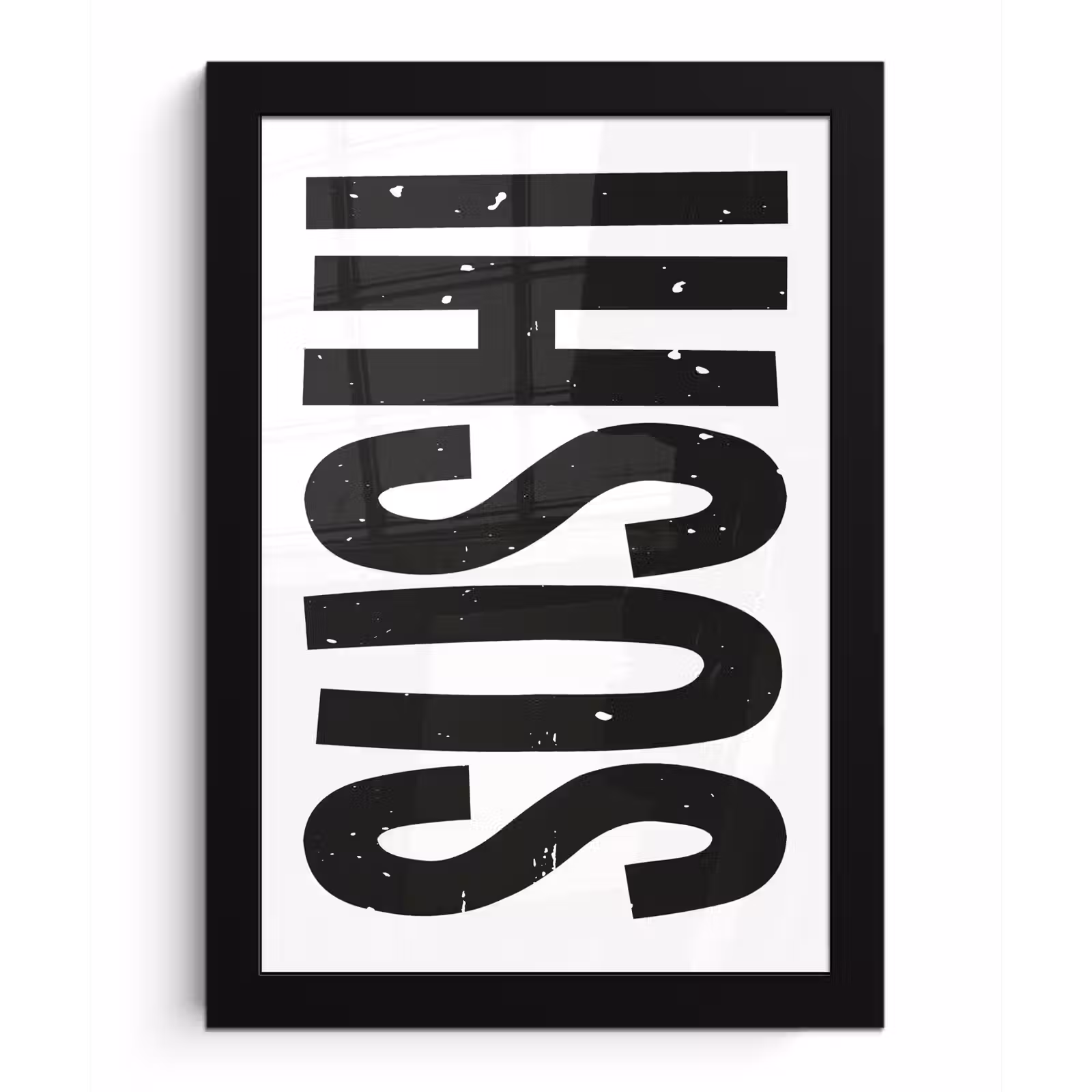 Poster met lijst - Japandi - Sushi - Zwart - Vintage — 1