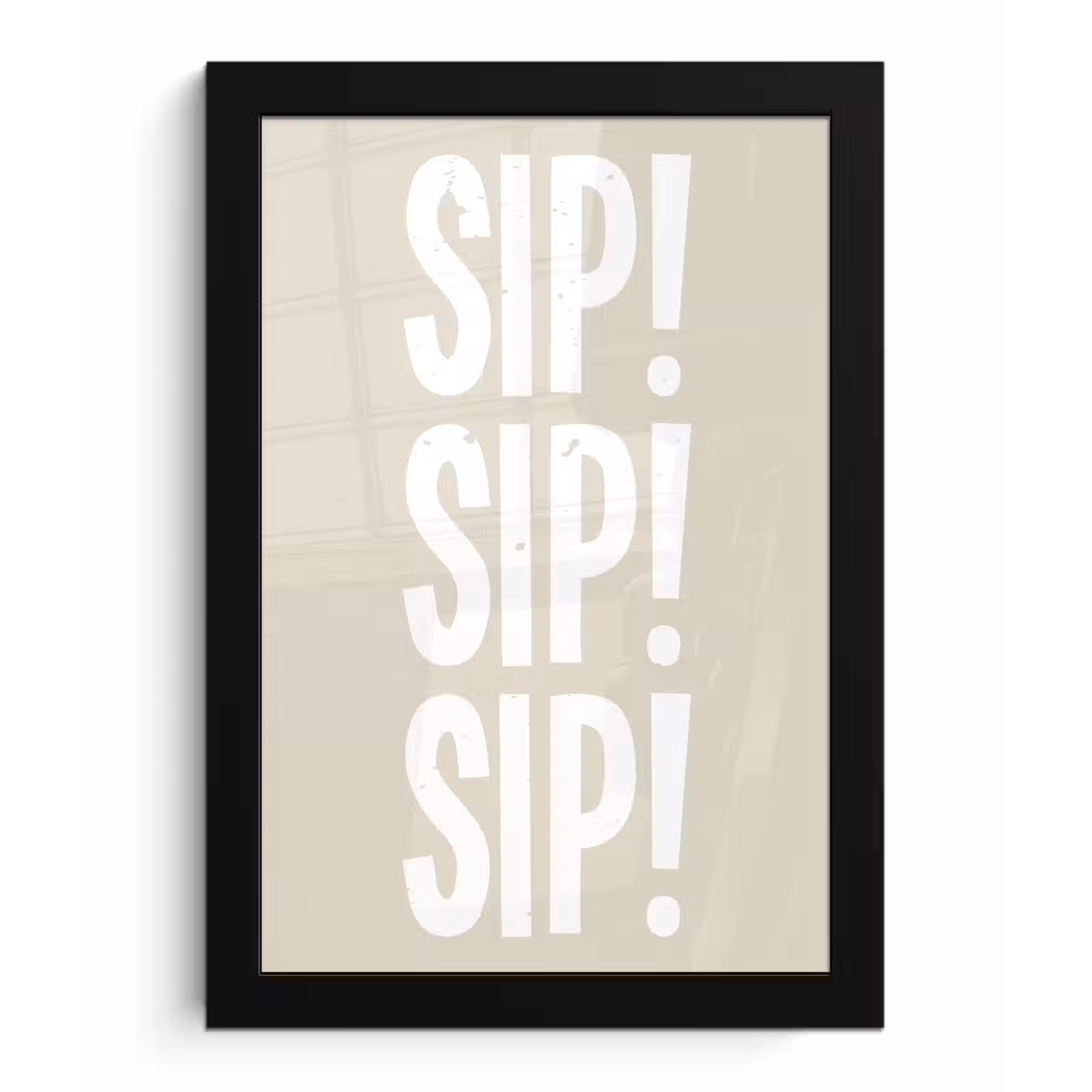 Poster met lijst - Vintage - Decoratie - Japandi - Wit — 1