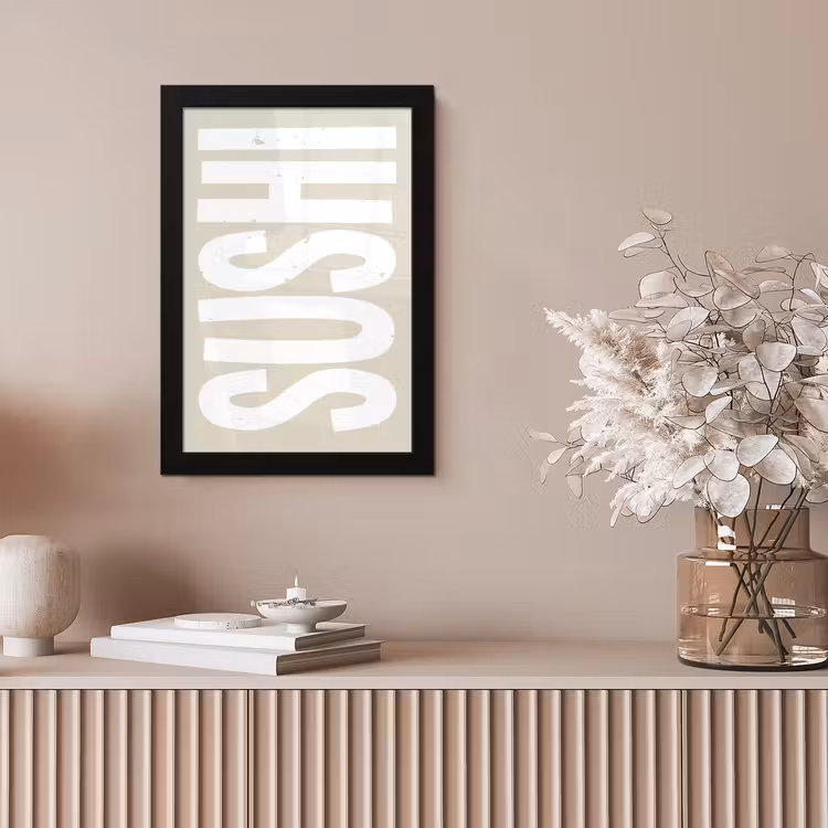 Poster met lijst - Sushi - Eten - Decoratie - Vintage — 5