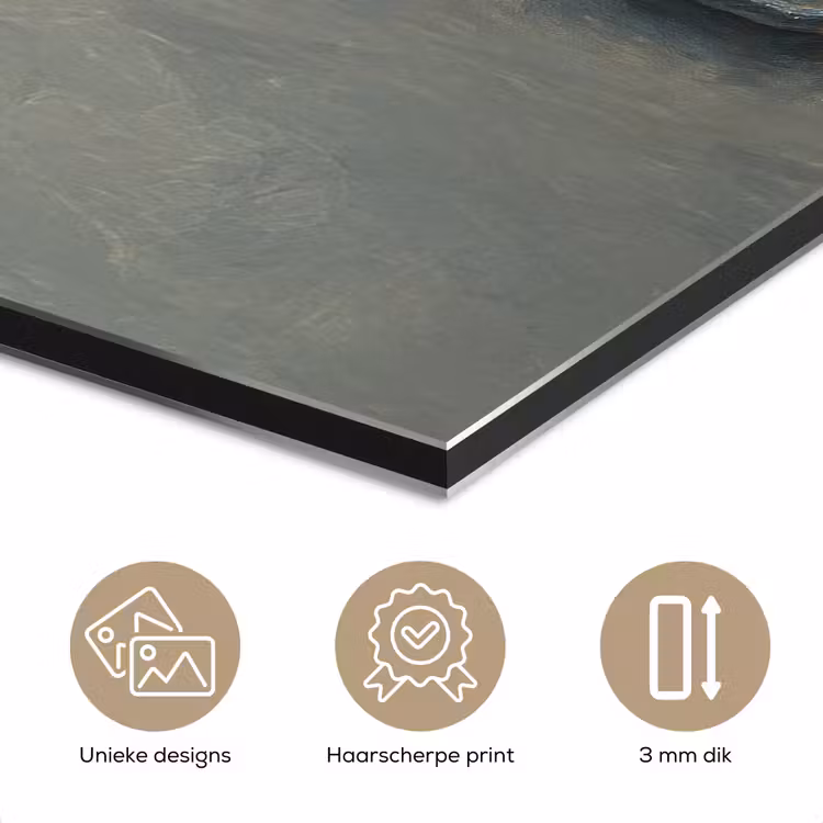 Aluminium schilderij - Moersleutel - Gereedschap - Verf — 7
