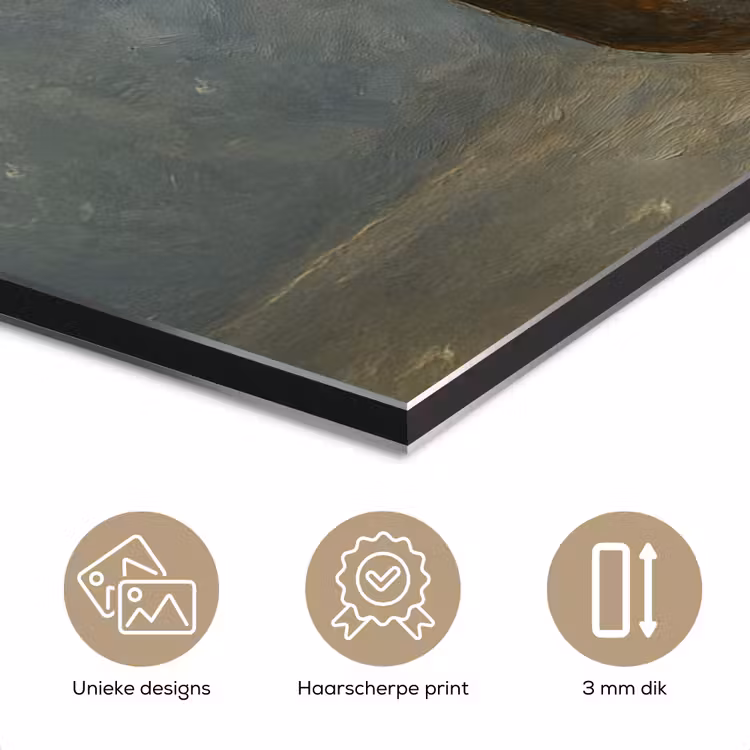 Aluminium schilderij - Schep - Gereedschap - Schilderij — 7