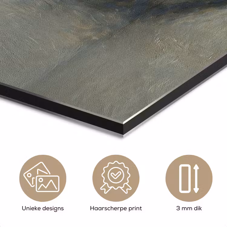 Aluminium schilderij - Troffel - Verf - Gereedschap — 7