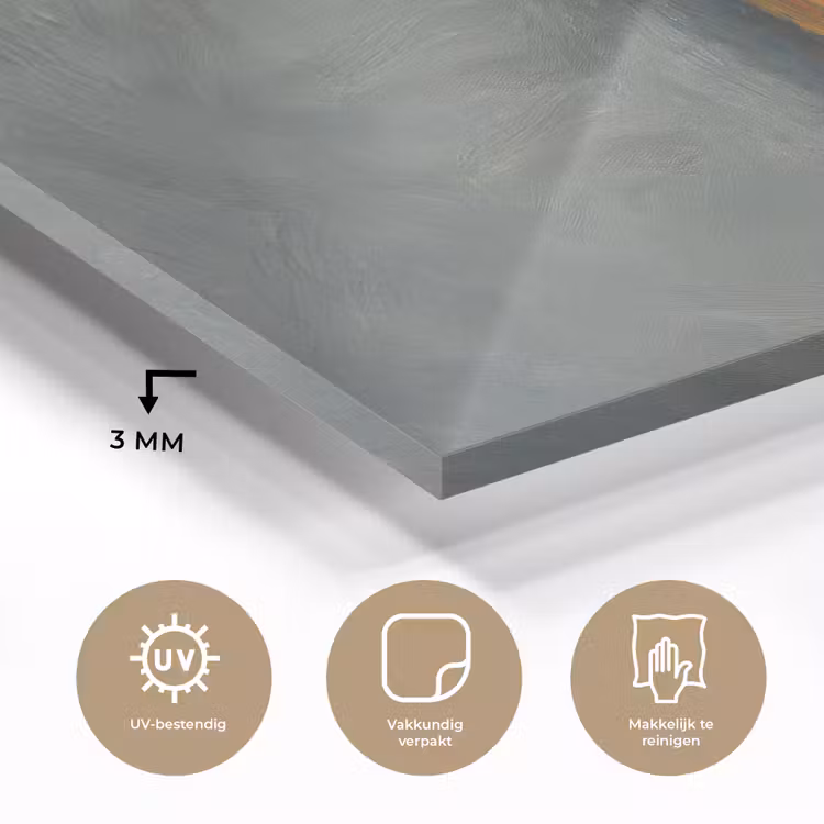 Glas schilderij - Hamer - Schilderij - Gereedschap — 3