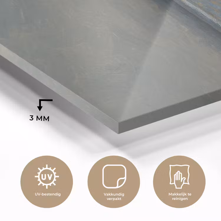 Glas schilderij - Moersleutel - Gereedschap - Verf — 3
