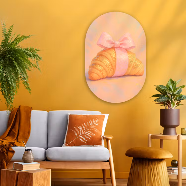 Wandoval Glas – Croissant - Strik - Roze — 3