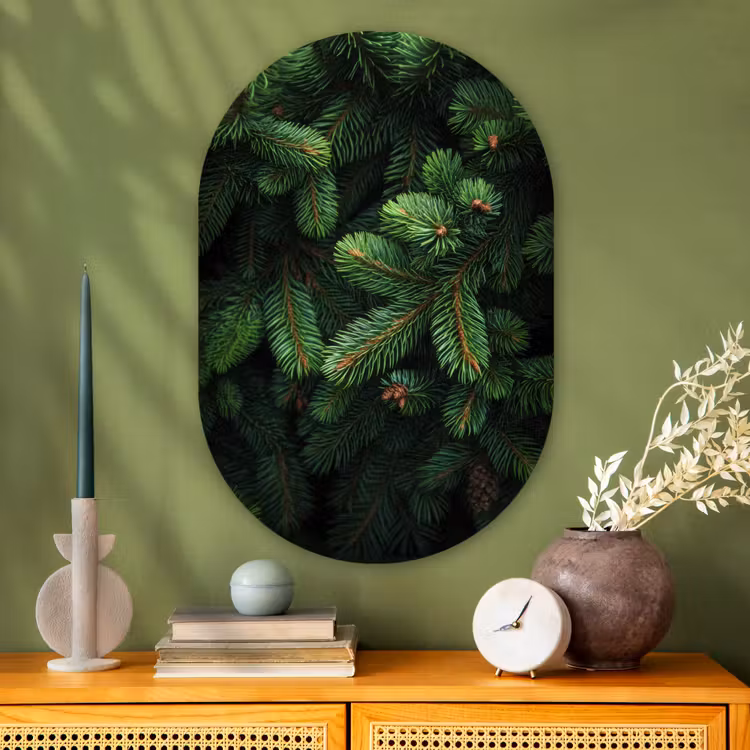 Wandoval Glas – Sparrentakken - Knoppen - Naalden - Groen — 2