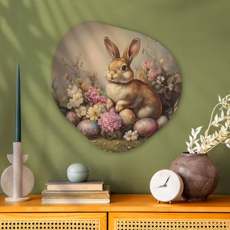 Organische vorm - schilderij - Aluminium - Haas - Stilleven - Bloemen — 2